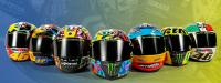 Nouvelle collection sur les casques de Valentino Rossi