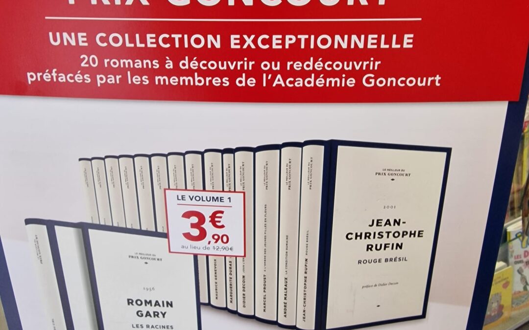 NOUVEAUTE PRESSE  LE MEILLEURS DU PRIX GONCOURT